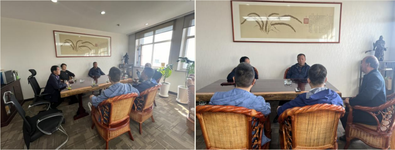 秦商总会乡村振兴工作委员会链接“金元糖耕保新材料”、“陕西地佑天酬生物肥业”涉农企业，共话“科技赋能乡村产业，平台链接乡村经济，共同助力乡村振兴”(图4)