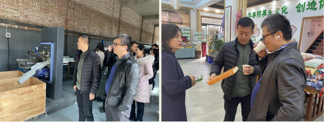 受省工商联、临渭区人民政府邀请，秦商总会乡村振兴工作委员会参加渭南市临渭区乡村振兴调研、交流活动(图4)